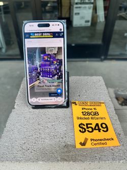 EARLY BLACK FRIDAY DEALS! iPhone 15 Unlocked 128GB (Various Colors)