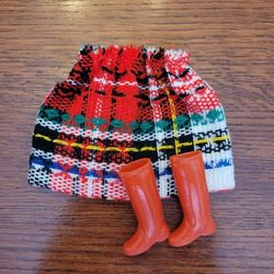 Vintage Barbie Boots, Super Scarf #3408