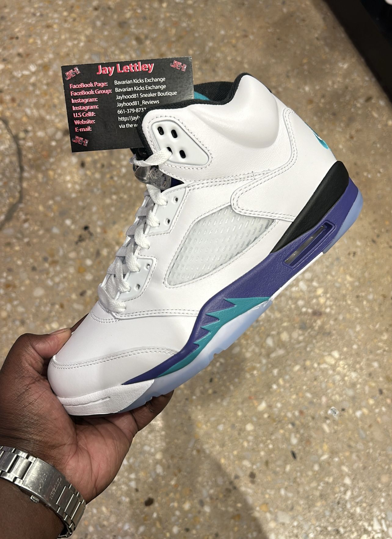Jordan Retro Grape 🍇 5s