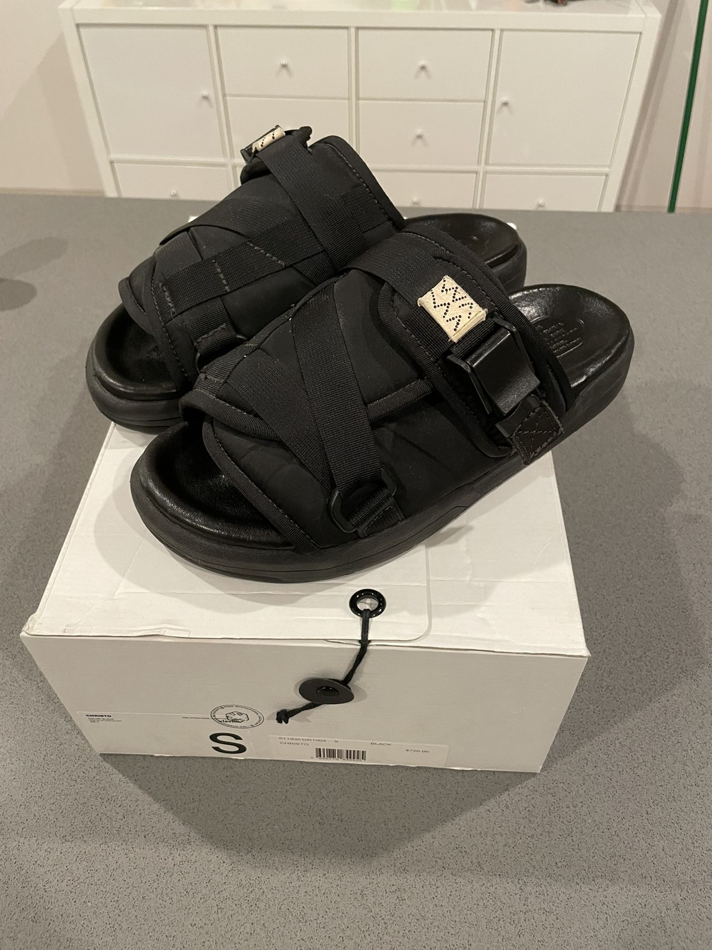 visvim christo all black size small