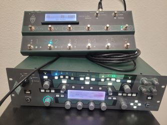 Kemper Profiler Rack amp w/controller Board pedal