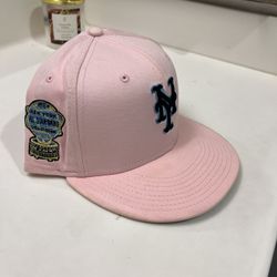 Fitted Cap cotton candy 7 3/8 1964 NY al star game