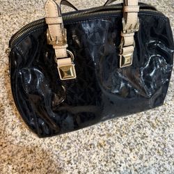 MICHAEL KORS MONOGRAM SATCHEL / SHOULDER BAG
