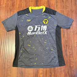Wolverhampton Wanderers Away Football Shirt Jersey  2021-22 Sz Small Men’s Read!