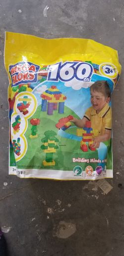 Mega Bloks 160 Piece Blocks Set Brand New 35.00