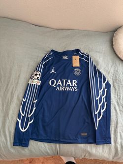 PSG Jordan Long Sleeve Soccer Jersey Dembele