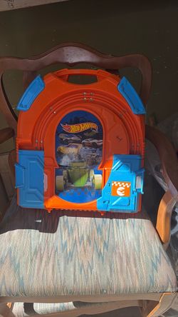 Hot wheels track carrying case
