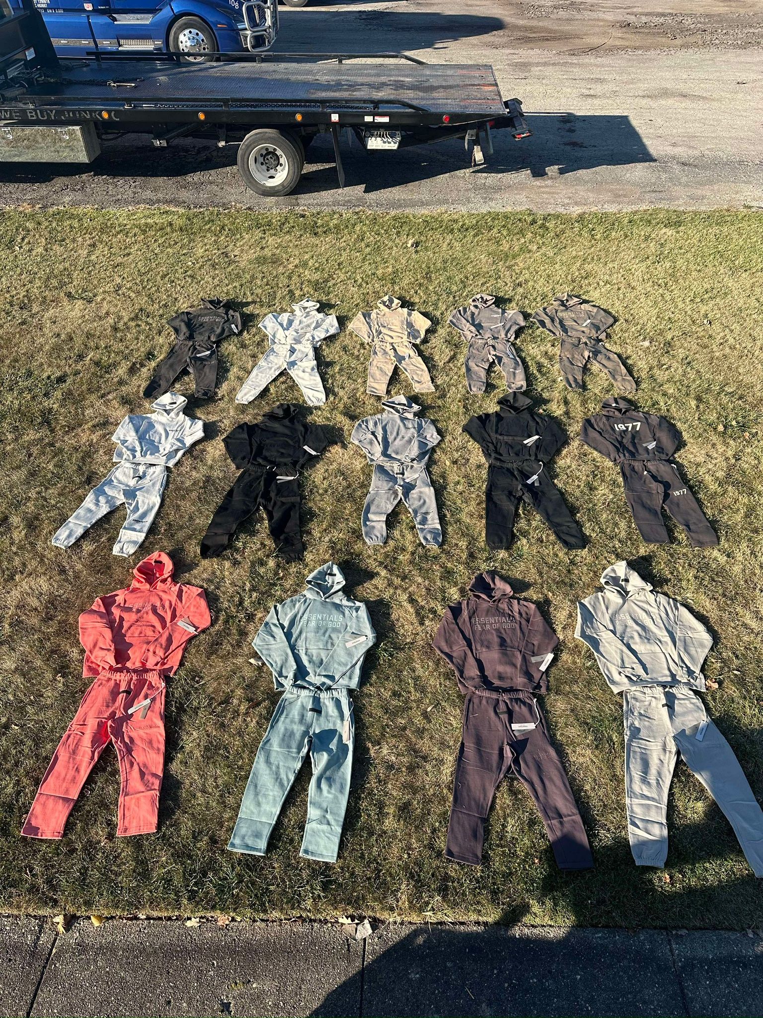 (Bulk Buyers) Essentials Fear of God Hoodie/Pants