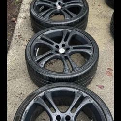 5- 19inch Tires/Millie Miglia Rims