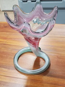 Gorgeous Murano Bud Vase