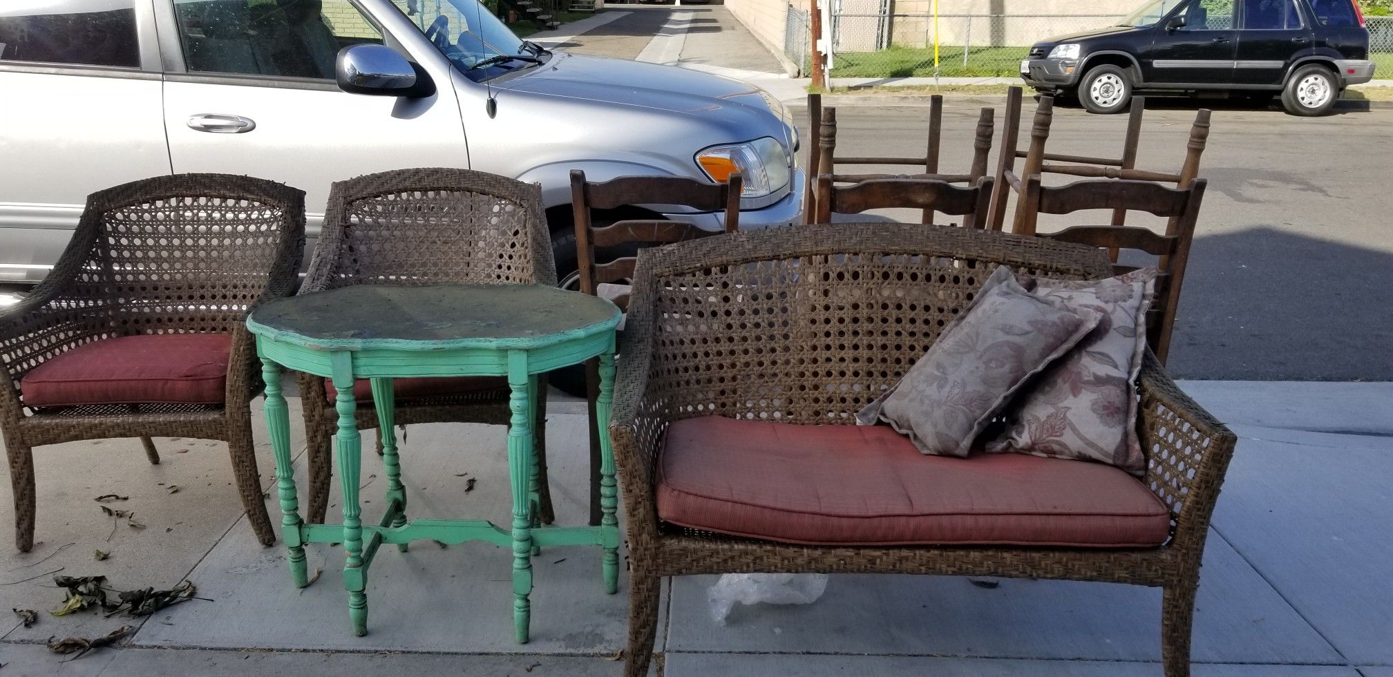 Outdoor furniture free!