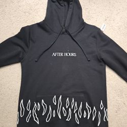 The Weeknd After Hours XO Hoodie Sweatshirt Size Medium Album Tour Promo Used