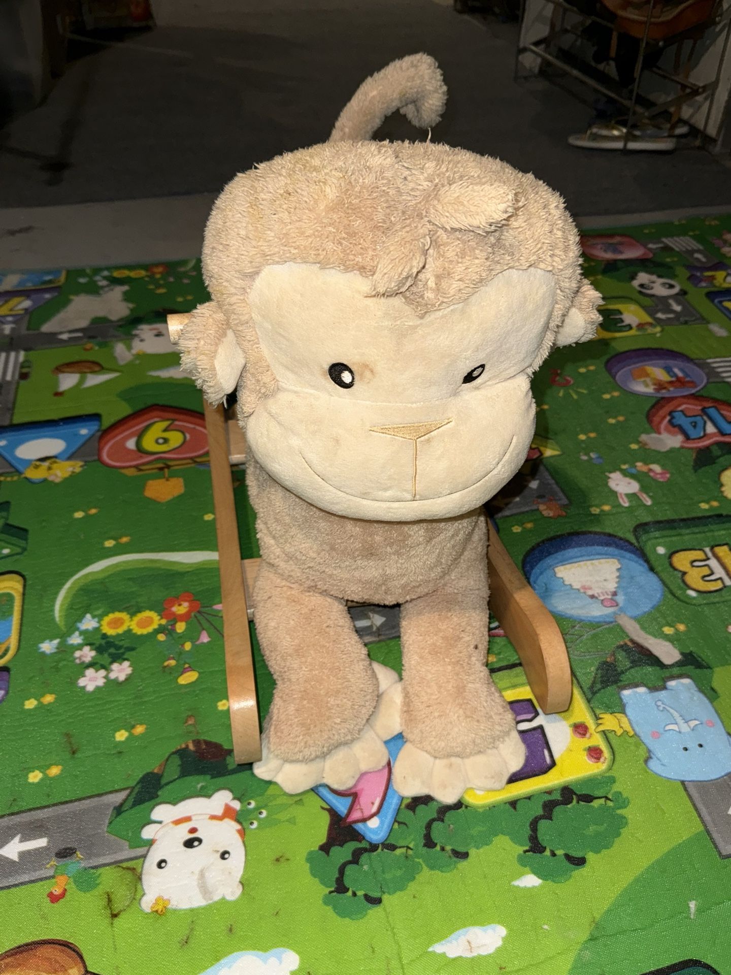 Baby monkey rocker