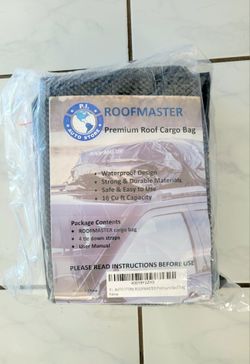 PI Auto Store Roofmaster Premium Roof Cargo Bag. 16 cubic ft.  Brand New. 