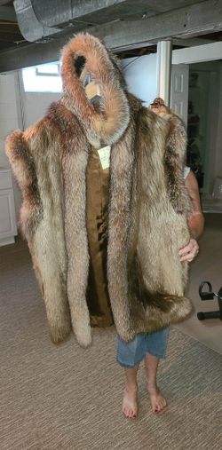 Furs, designer bags and clothes.