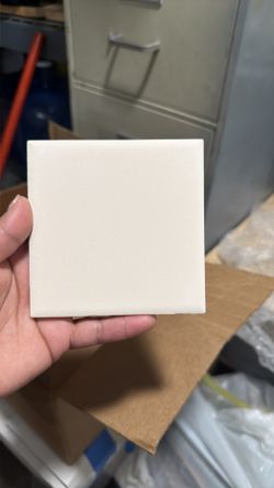 Unpainted tiles