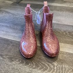 Sparkly Girls Rain Boots