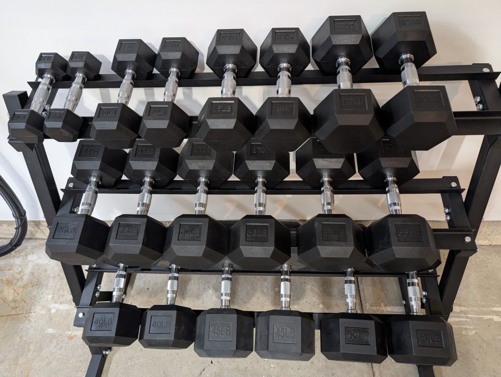 Dumbbell Set 5-50lb