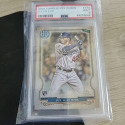 Dodgers Gavin Lux Graded Rookie Card