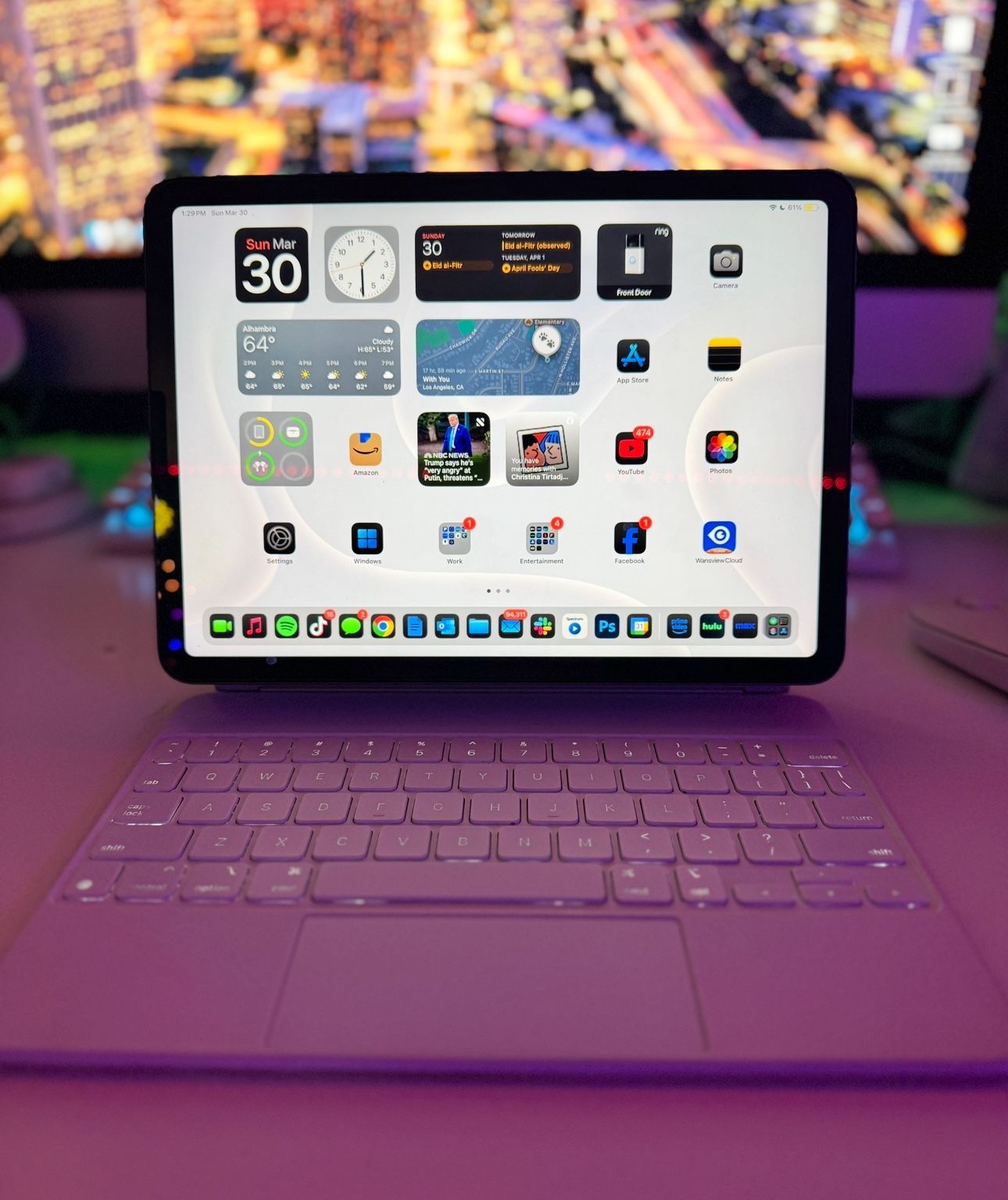iPad Air Air 4th gen - 10.9 inch- space grey- 256gb