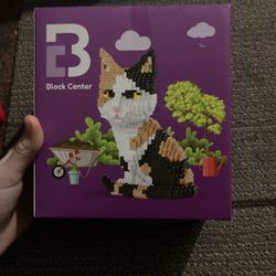 Block Center Calico Cat