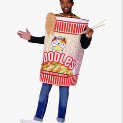 Brand New Lucky Noodles Halloween Costume with Chopsticks. Halloween Costume 