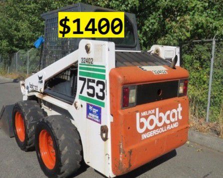 🍁🍁The best price ＄1400 🌟I'm selling 1997 Bobcat 753 🍁🍁