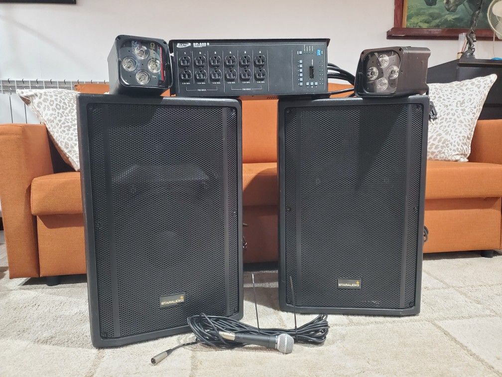 DJ/Karaoke Equipment.