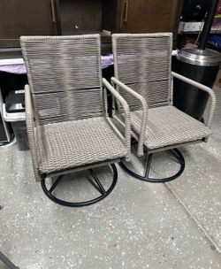 Swivel Chairs (set of 2)