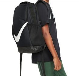 NEW Nike Brasilia Backpack 18L (Black/White) – BA6029-010
