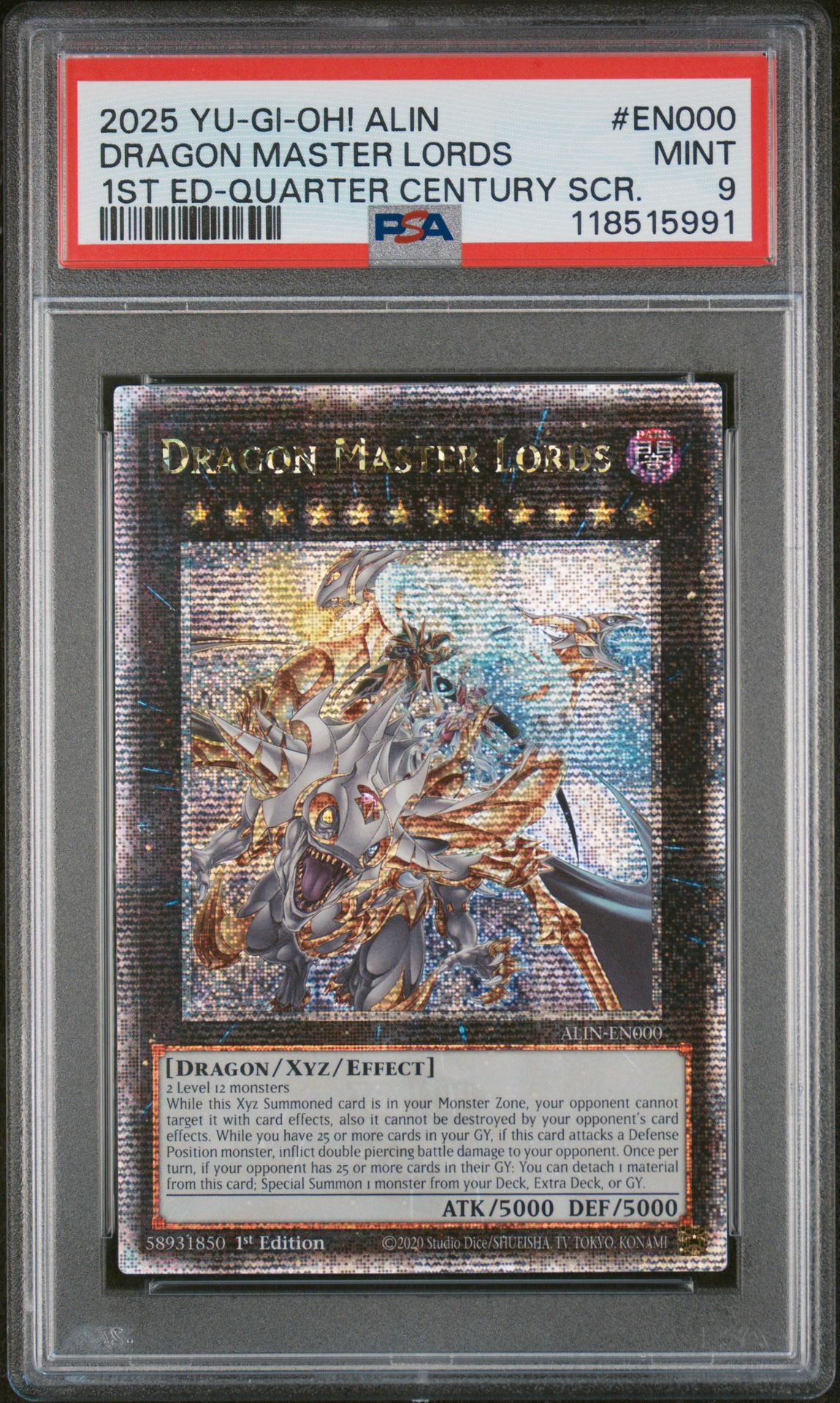 Dragon Masters Lords 1st Edition 