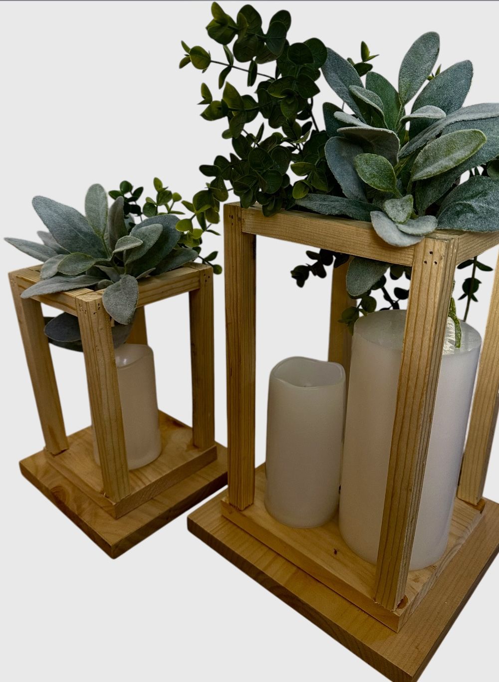 Wood Lanterns