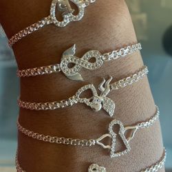 Pulseras De Plata 925