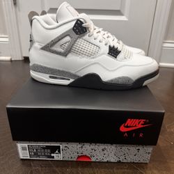 Jordan 4 white cement Size 11.5 Men