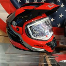 Supermoto Adventure Helmet /Snowmobile Helmet Size Large