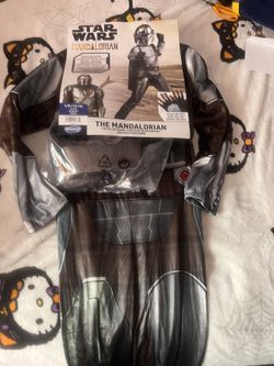 Star Wars Mandalorian Costume Size Large 12/14