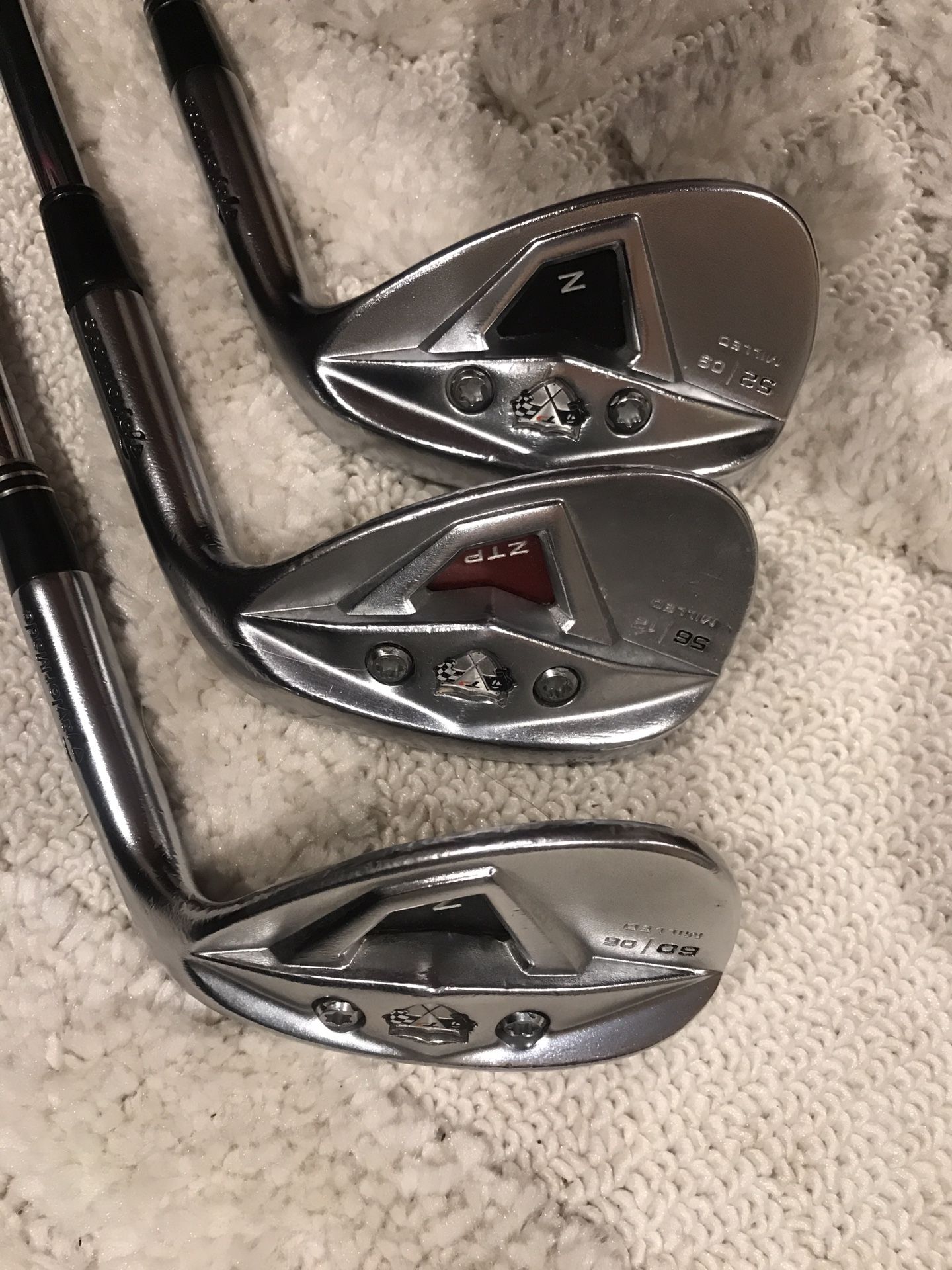 Taylormade XFT TP Wedges with 2 New Face Plates