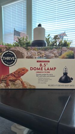 Thrive All Reptiles 8.5” Dome Light