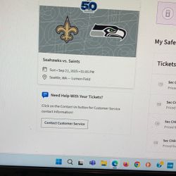 Seahawks vs Saints