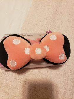 Disney Minnie Teddy Pink Headband New