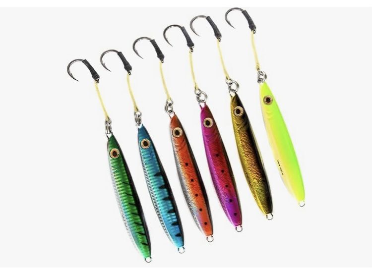 Palomar Fishing Flat Side Ocean Jig Fast Vertical Deep Drop Lure 