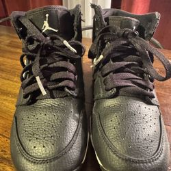 Jordan 1 Mid Little Big Kids Cleats