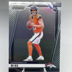 Bo Nix 2024 Prizm RC Denver Broncos