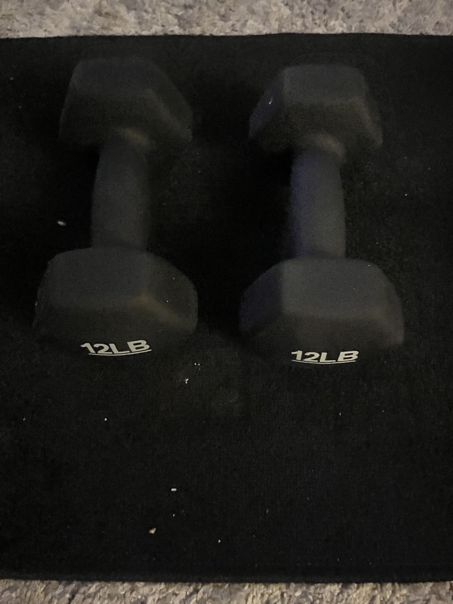 Set Of 12lb Dumbells
