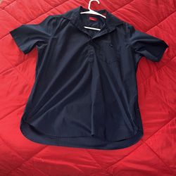 Alfani Men’s Short Sleeve Dress Shirt Size Medium 