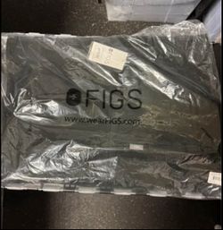 Figs WOMENS On- Shift Fleece Jacket BLACK Color LARGE Size