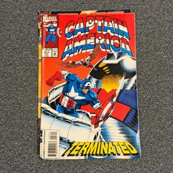 Marvel Comics Captain America #417 “Terminated!” July 1993