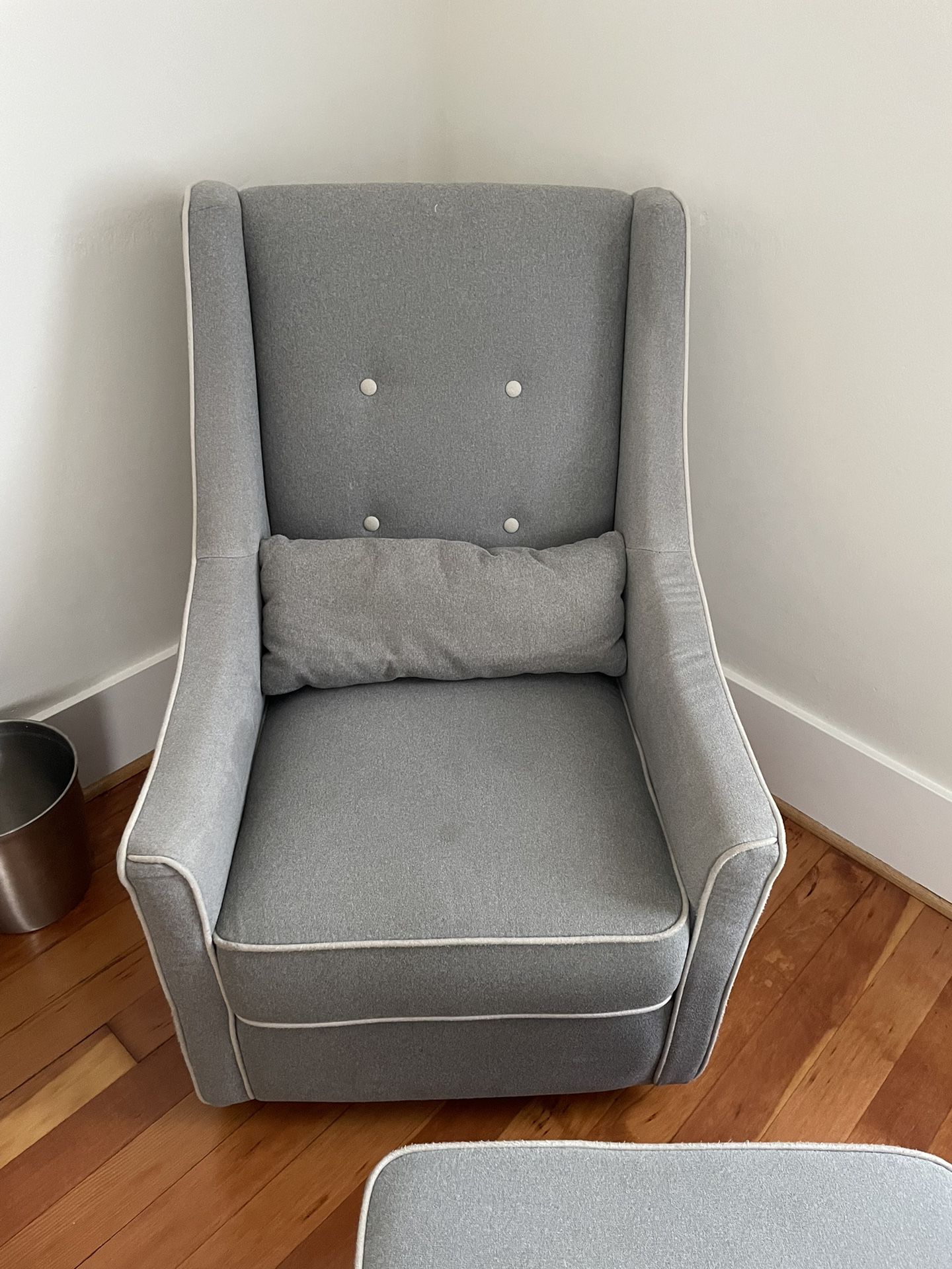 Free! Target rocking chair and ottoman