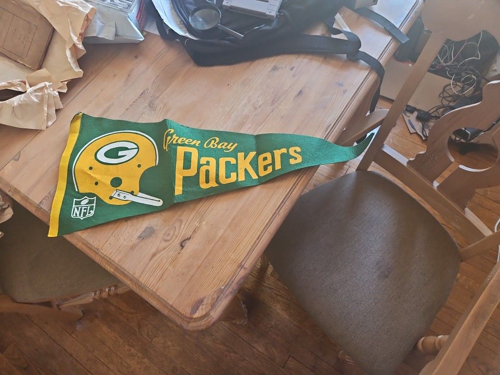 Vintage Green Bay Packers Pennant