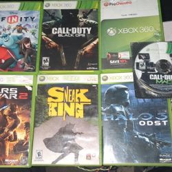 Xbox 360 Video Games Bundle With 7 Games 